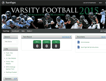 Tablet Screenshot of miramontefootball.teampages.com