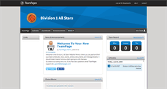 Desktop Screenshot of division1allstars.teampages.com