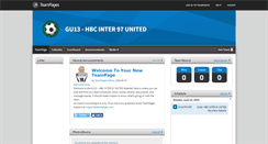 Desktop Screenshot of hbcinter97united.teampages.com