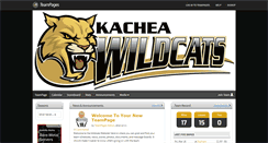Desktop Screenshot of kacheawildcats.teampages.com