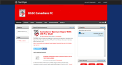 Desktop Screenshot of canadians.teampages.com