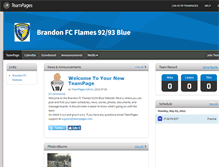 Tablet Screenshot of flames9293blue.teampages.com