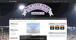 Desktop Screenshot of laporteoutlaws12u.teampages.com