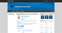 Desktop Screenshot of icesharks.teampages.com