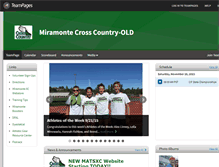 Tablet Screenshot of miramontecrosscountry.teampages.com