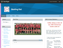 Tablet Screenshot of bustingout.teampages.com