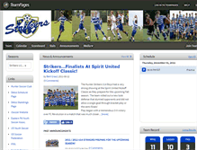 Tablet Screenshot of hunterstrikers.teampages.com