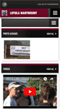 Mobile Screenshot of lmutrack.teampages.com