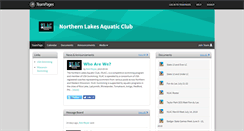 Desktop Screenshot of nlacswimming.teampages.com