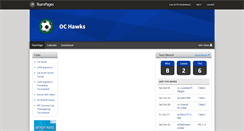 Desktop Screenshot of ochawks.teampages.com