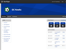 Tablet Screenshot of ochawks.teampages.com