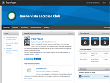 Tablet Screenshot of bvlacrosse.teampages.com