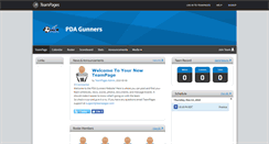 Desktop Screenshot of pdagunners.teampages.com