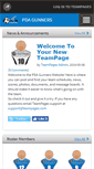 Mobile Screenshot of pdagunners.teampages.com