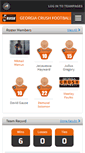 Mobile Screenshot of gacrushfootball.teampages.com