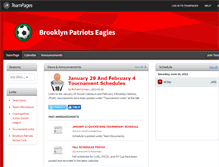 Tablet Screenshot of bpeagles.teampages.com