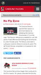 Mobile Screenshot of carolinafalcons.teampages.com