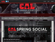 Tablet Screenshot of cal.teampages.com