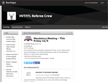 Tablet Screenshot of hvtfflrefs.teampages.com
