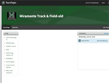 Tablet Screenshot of matstrackandfield.teampages.com