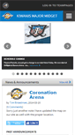 Mobile Screenshot of kiwanismajormidgetstars.teampages.com