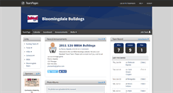 Desktop Screenshot of bbsabulldogs.teampages.com