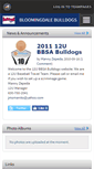 Mobile Screenshot of bbsabulldogs.teampages.com