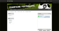 Desktop Screenshot of champagnefootballers.teampages.com