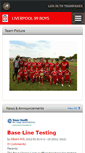 Mobile Screenshot of liverpool99boys.teampages.com