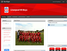 Tablet Screenshot of liverpool99boys.teampages.com
