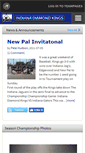 Mobile Screenshot of diamondkingbaseball.teampages.com