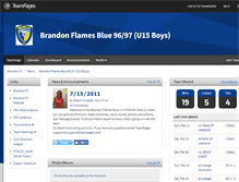 Tablet Screenshot of flamesblue9697.teampages.com