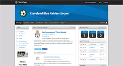 Desktop Screenshot of chssoccerboys.teampages.com