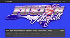 Desktop Screenshot of fusionvolleyballclub.teampages.com