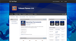 Desktop Screenshot of flames11u.teampages.com