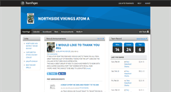 Desktop Screenshot of northsidevikingsatoma.teampages.com