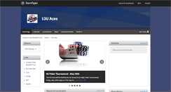 Desktop Screenshot of loudounaces.teampages.com