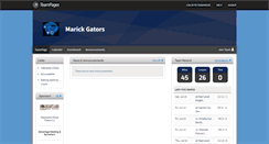 Desktop Screenshot of marickgators.teampages.com