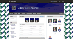 Desktop Screenshot of lccmenslacrosse.teampages.com