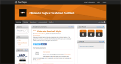 Desktop Screenshot of eldoradofreshman.teampages.com