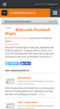 Mobile Screenshot of eldoradofreshman.teampages.com