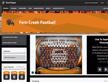 Tablet Screenshot of fcfootball.teampages.com