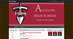 Desktop Screenshot of antelopewrestling.teampages.com