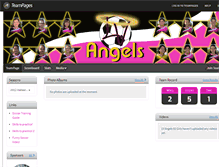 Tablet Screenshot of lvangels.teampages.com