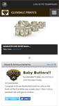 Mobile Screenshot of glendalepirates.teampages.com