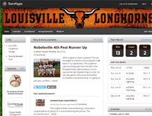 Tablet Screenshot of louisvillelonghornsblack.teampages.com