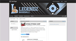 Desktop Screenshot of legendz10black.teampages.com