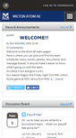 Mobile Screenshot of miltonatomae.teampages.com