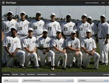 Tablet Screenshot of outlawsbaseball.teampages.com