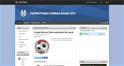 Desktop Screenshot of cobras2000.teampages.com